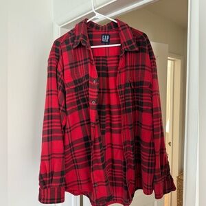 Vintage GAP red flannel